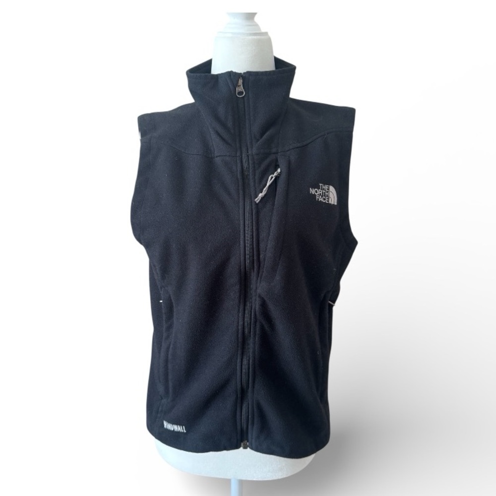 The North Face Windwall Black Fleece Vest M